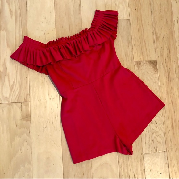 ☘️3 for $25 SALE! ☘️ Urban Outfitters Red Romper - Picture 4 of 5